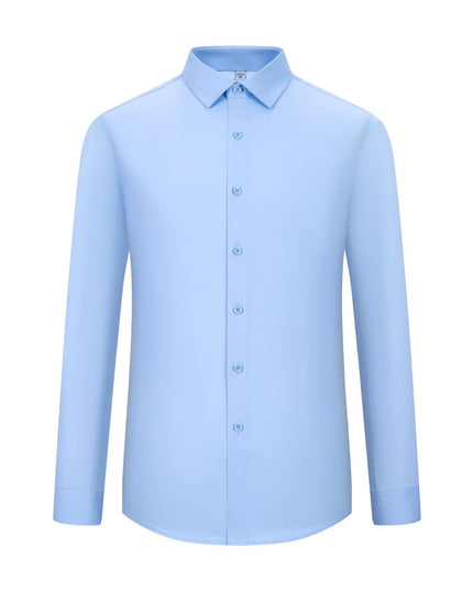 Three-proof Shirt Men's Long-sleeved Bamboo Fiber