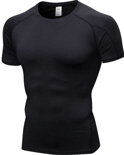 Men's PRO Tight Short Sleeve Fitness Exercise