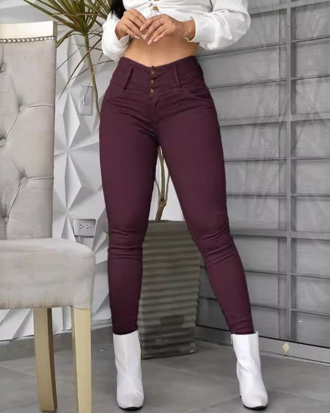 Women's Fashion Casual High Waist Tights