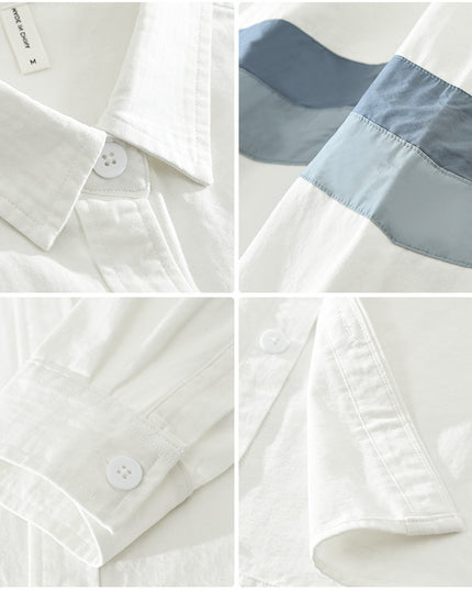 Men's Artistic Versatile Casual Loose Top Shirt