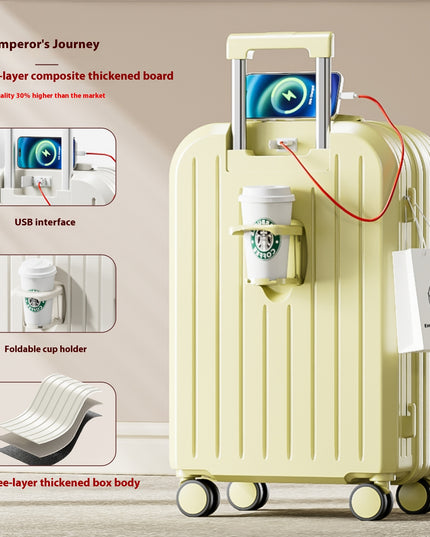 Small Lightweight Password Suitcase Durable Suitcase Trolley Case