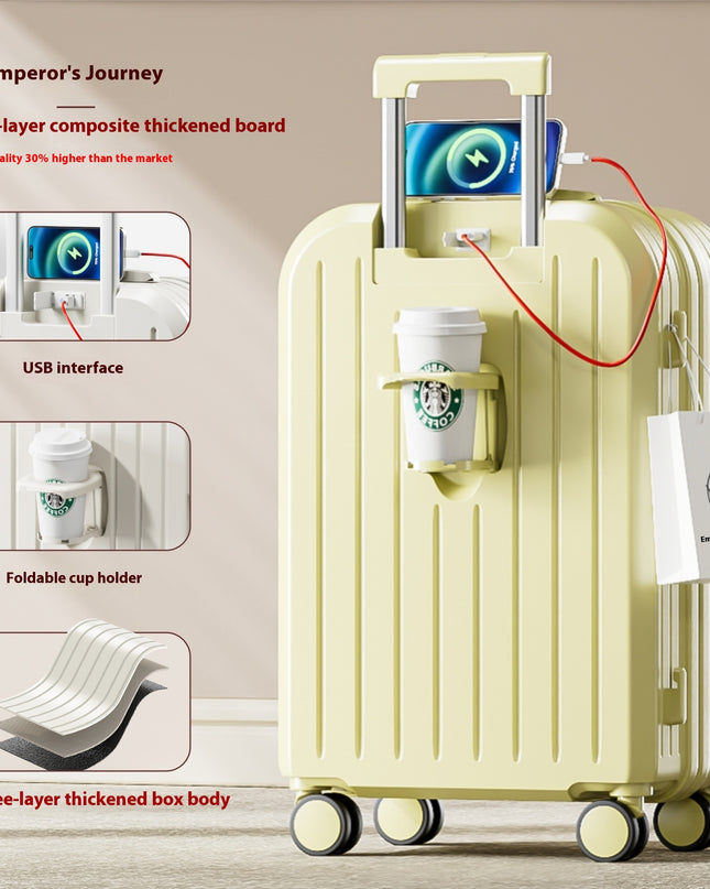 Small Lightweight Password Suitcase Durable Suitcase Trolley Case