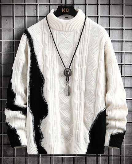 Autumn And Winter New Jacquard Sweater Warm