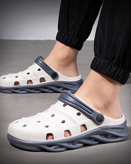 Summer Baotou Dual-purpose Sandals And Slippers Room Outdoor Wear Beach Shoes