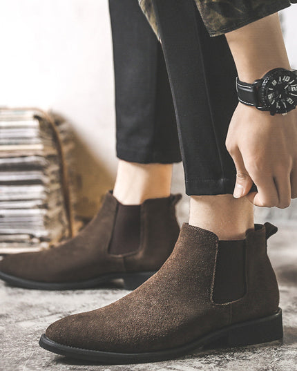Chelsea Boots Men's High-top Martin Boots