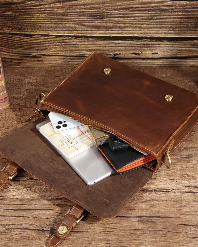 Men's Kumon Vintage Business Handbag