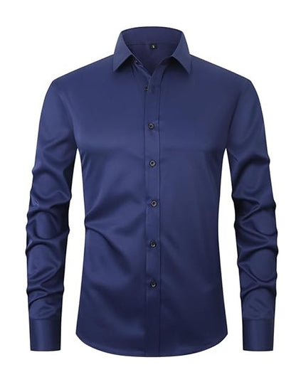 Stretch Long Sleeve Shirt Men's Work