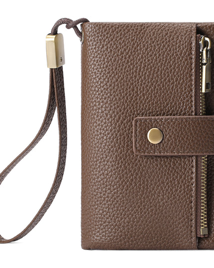 Women's Wallet Zipper Bag Clutch Anti-theft Card Swiping Bag Coin Purse