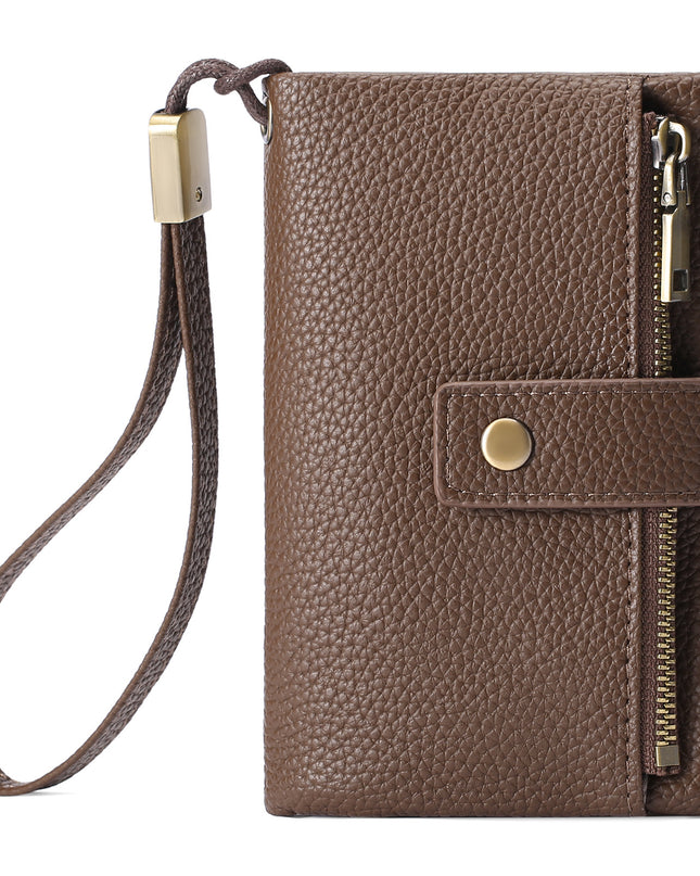 Women's Wallet Zipper Bag Clutch Anti-theft Card Swiping Bag Coin Purse