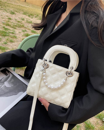 All-match Crossbody Fairy Diamond Quilted Handbag