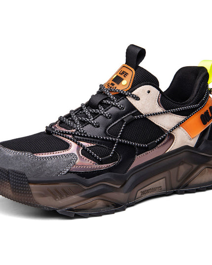 Casual Sports Shoes Men's Outdoor Running Daddy Shoes Plus Size Trend