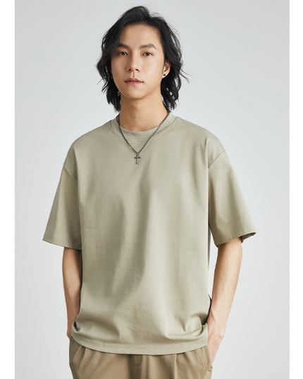 Cool Solid Color Inner Wear Round Neck Bottoming Shirt
