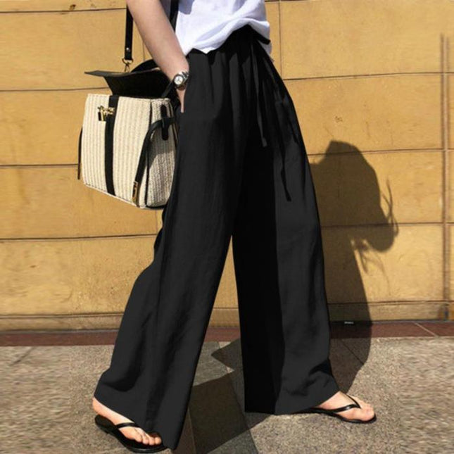 High Waist Women's Pants Loose Casual Pants