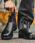 Black and brown