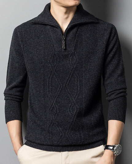 Middle-aged Thick Thermal Knitting Base Clothing