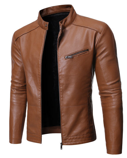 New European And American Men's Motorcycle Leather Jackets