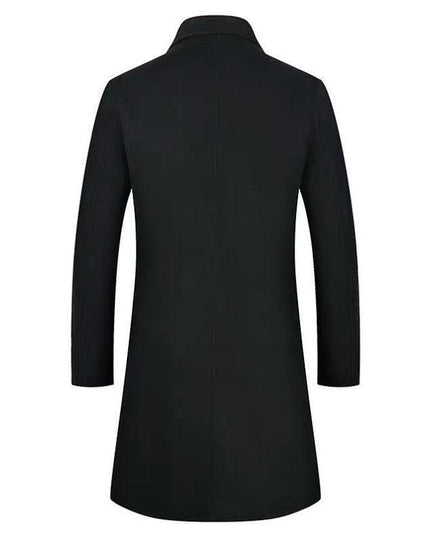 Men's Business Korean Version Slim Fit Handsome Trench Coat