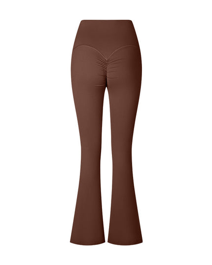 Women's Pure Color Simple Casual High Waist Wide Leg Pants