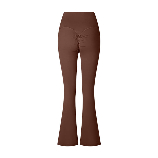 Women's Pure Color Simple Casual High Waist Wide Leg Pants