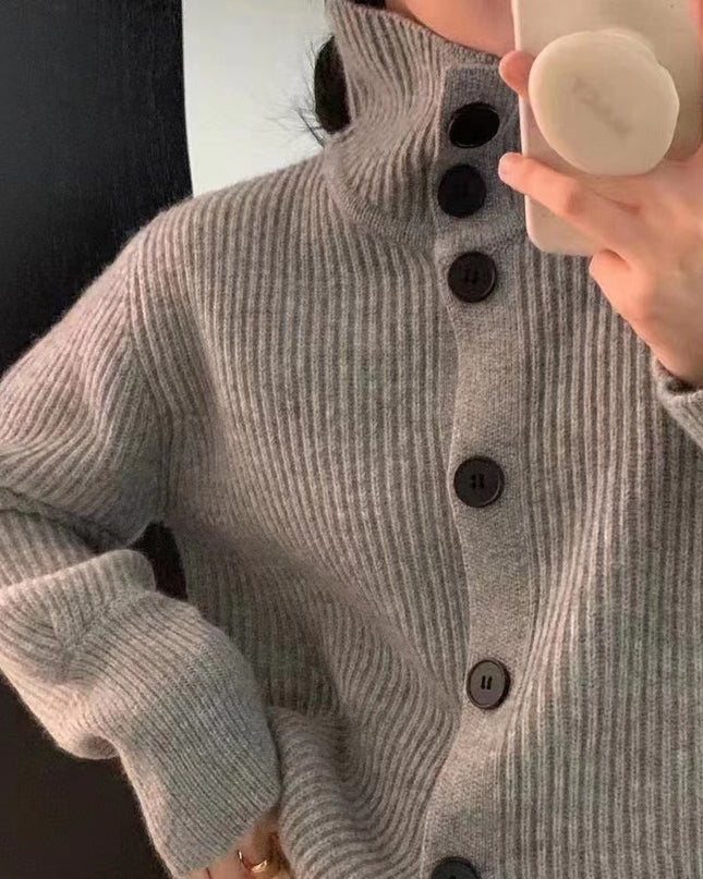 Sweater Idle Style Temperament Knitted Top