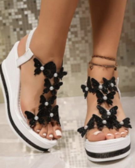 Women's Wedge Peep Toe Sandals