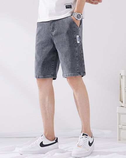 New Loose Straight Elastic Capri Pants