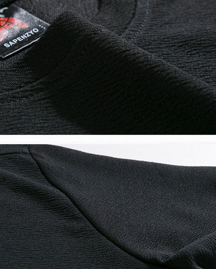 Summer Korean Version Of The Loose Trend Of Casual Solid Color Cotton Linen Half-sleeve Body Shirt