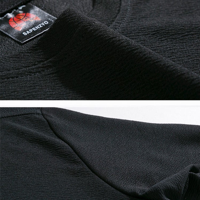 Summer Korean Version Of The Loose Trend Of Casual Solid Color Cotton Linen Half-sleeve Body Shirt