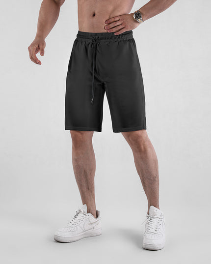 Summer Men's New Quick-drying Mesh Shorts Sports Casual Soft Skin-friendly Fitness Breathable Elastic Capri Pants