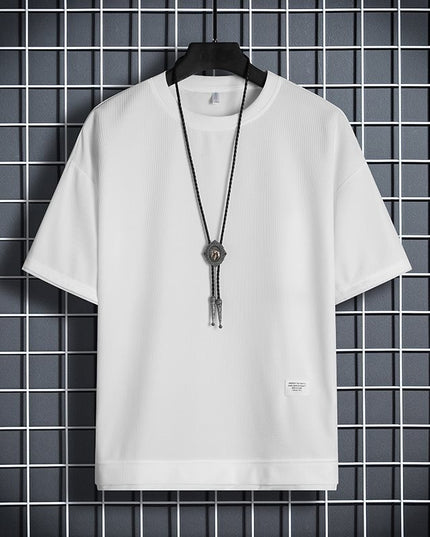 Half Sleeve Trendy All-matching Top