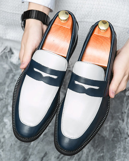 British Style Korean Style Slip-on Casual Leather Shoes