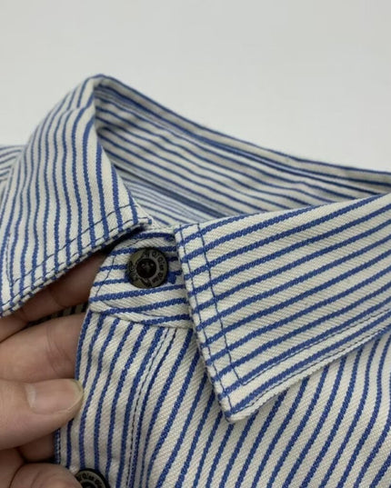 Letter Long Sleeve Loose Boys Summer Trendy All-match Casual Shirt
