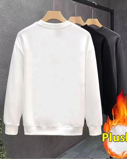 American Retro Heavy Pullover Sweater For Men