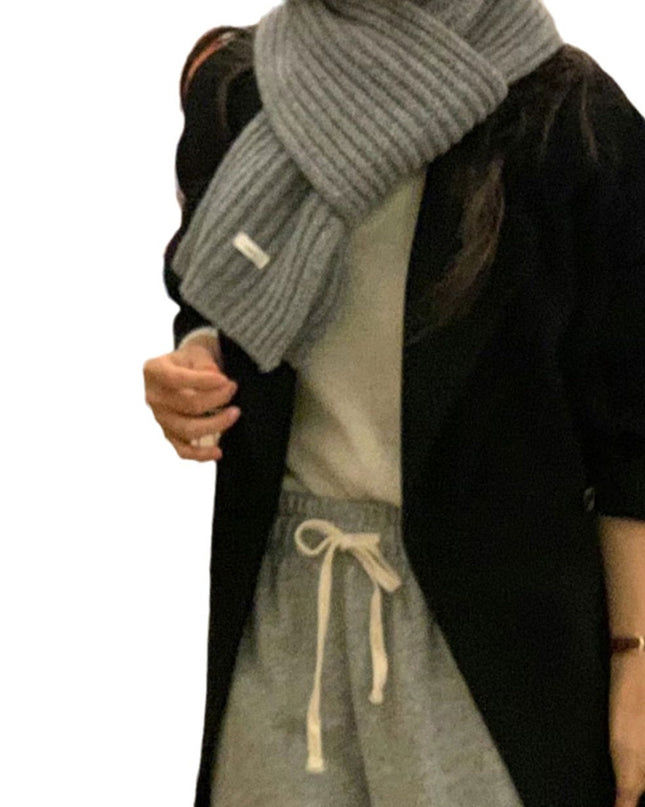 Solid Color Suit Reversible Cashmere Coat Coat