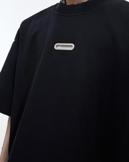 Men's Cotton T-shirt Short Sleeve Simple Loose Top
