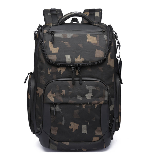 Outdoor Waterproof Computer Bag For Men Business Backpack With Multiple Pocket Design