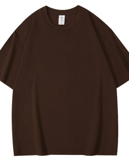 Men's Youth Half Sleeve T-shirt Loose Plus Size