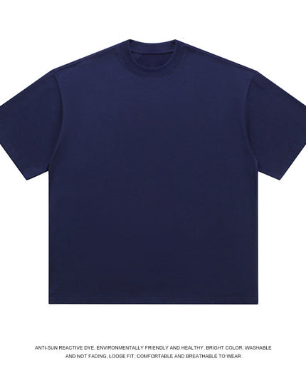 T-shirt Men's Loose Solid Color Bottoming Shirt
