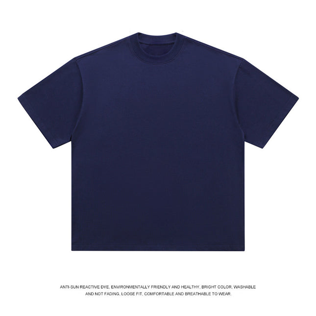 T-shirt Men's Loose Solid Color Bottoming Shirt