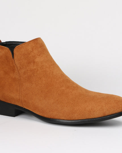 Fashion Men's Square Toe Ankle Boots