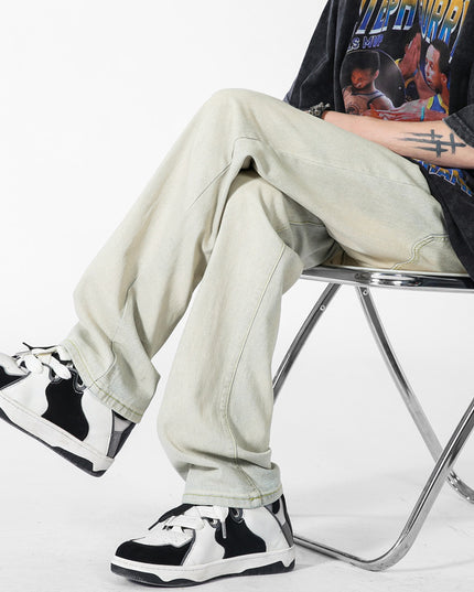 Retro Fashion Brand Loose Oversized Casual Trousers