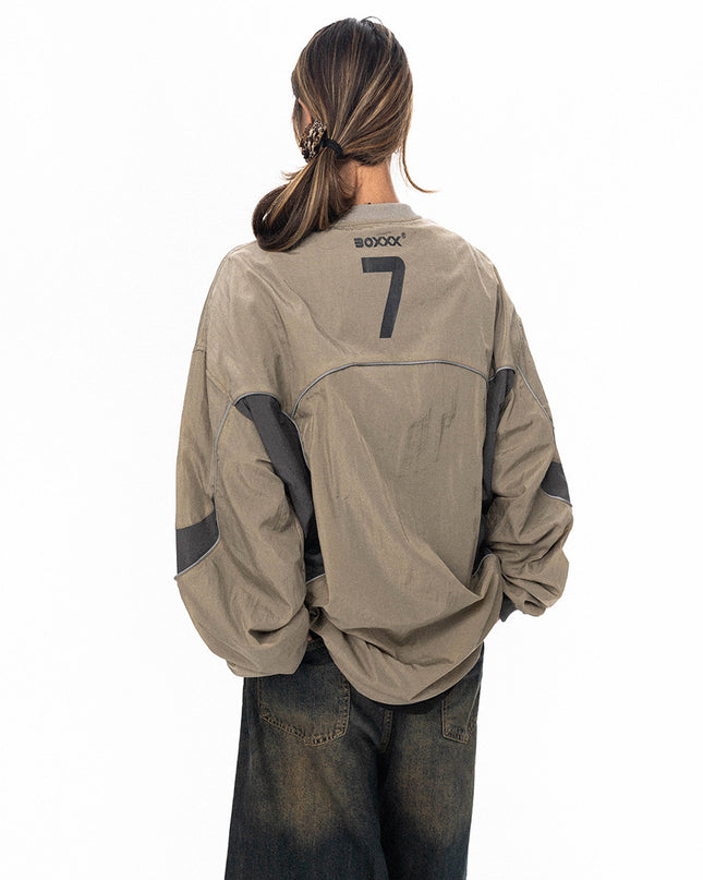 Pullover Loose Outdoor Casual Cargo Sweater