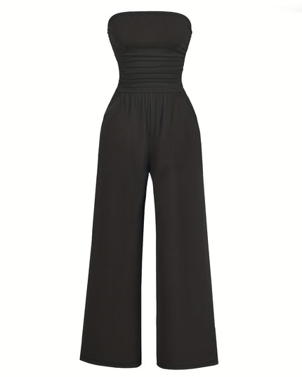 Strapless Without Belt Pockets One-piece Four Seasons Machine Washable