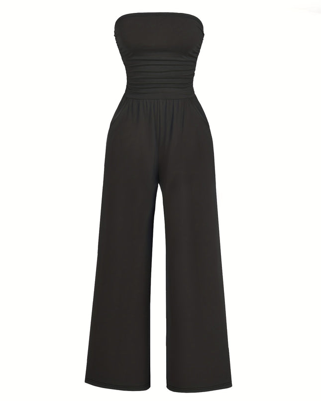 Strapless Without Belt Pockets One-piece Four Seasons Machine Washable