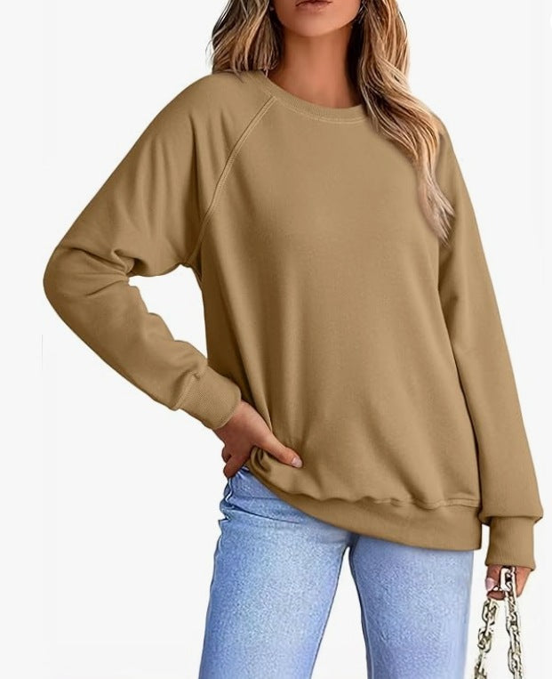 Women's Round-neck Sweater Loose Version Daily Leisure