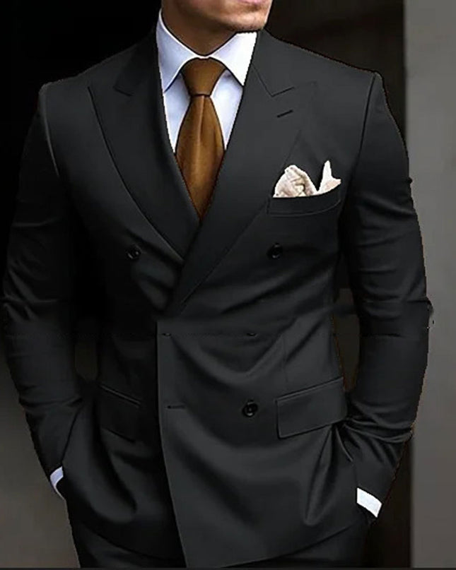 Suit Men's Two-piece Suit Business Best Man Leisure