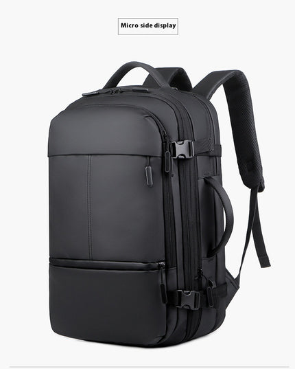 Waterproof Derm Capacity Scalable Travel Bag Multi-functional Computer Backpack
