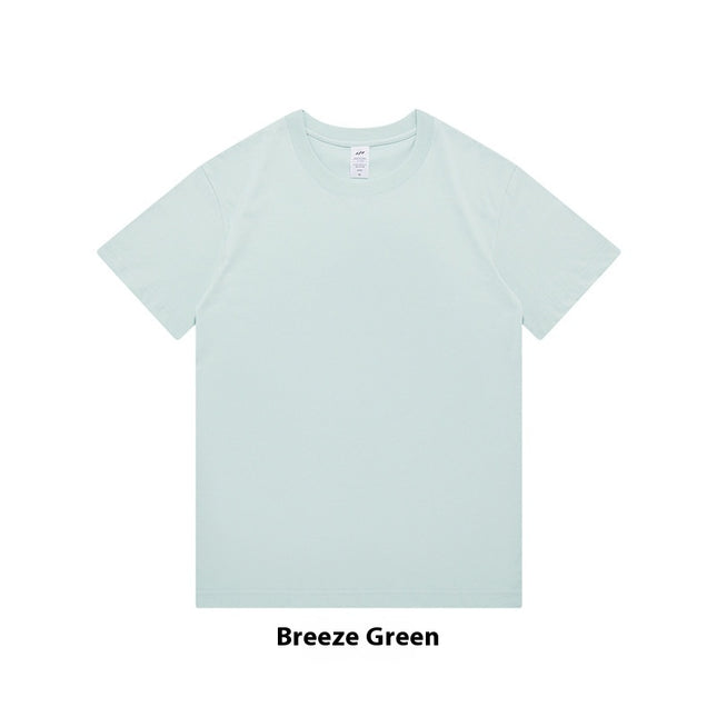 Cotton Heavy Round Neck Cultural T-shirt Advertising Shirt