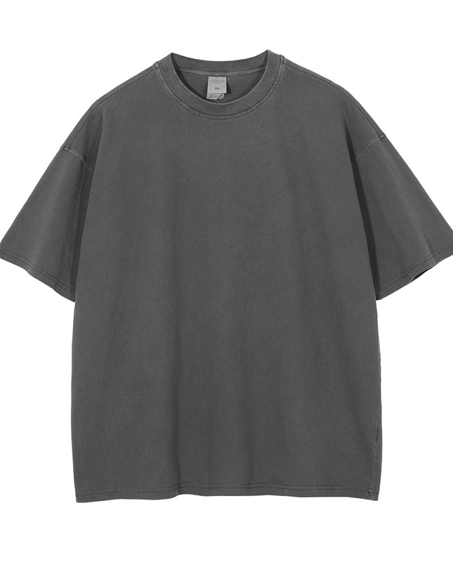 Street Washed Old Retro Short-sleeved Loose