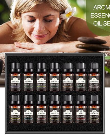 Single Essential Oil Set 10ml Single Essential Oil Plant Aroma Tea Tree